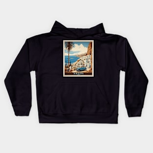 Argos Greece Tourism Vintage Travel Poster Kids Hoodie